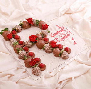 Chocorounds&Strawb Letters